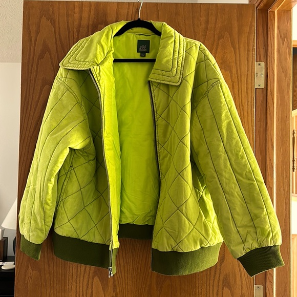 Jackets & Coats Lime Green Bomber Jacket Poshmark